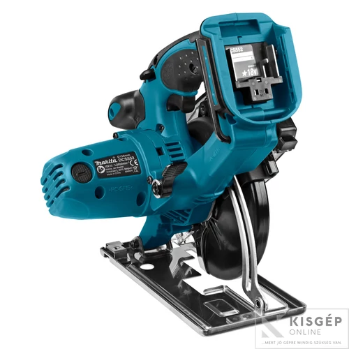 Makita DCS552Z 18V LXT Li-ion 136mm fémvágó körfűrész Z