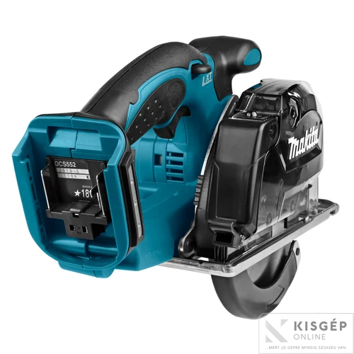 Makita DCS552Z 18V LXT Li-ion 136mm fémvágó körfűrész Z