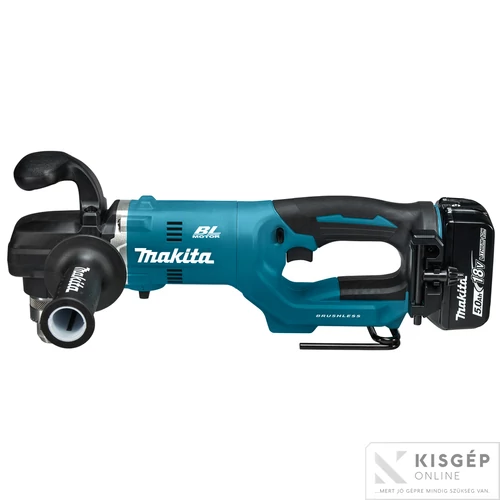 Makita DDA450RTE 18V LXT BL Li-ion 650W 26Nm sarokfúró 2x5,0Ah