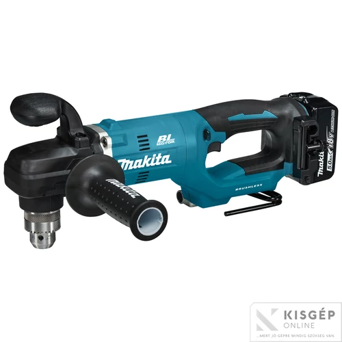 Makita DDA450RTE 18V LXT BL Li-ion 650W 26Nm sarokfúró 2x5,0Ah