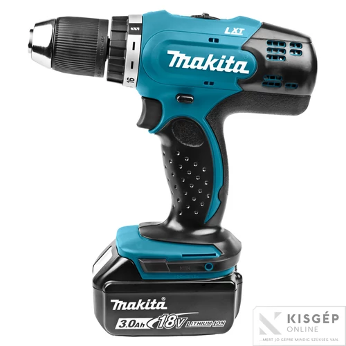 Makita DDF453RFE 18V LXT Li-ion 42Nm fúró-csavarbehajtó 2x3,0Ah