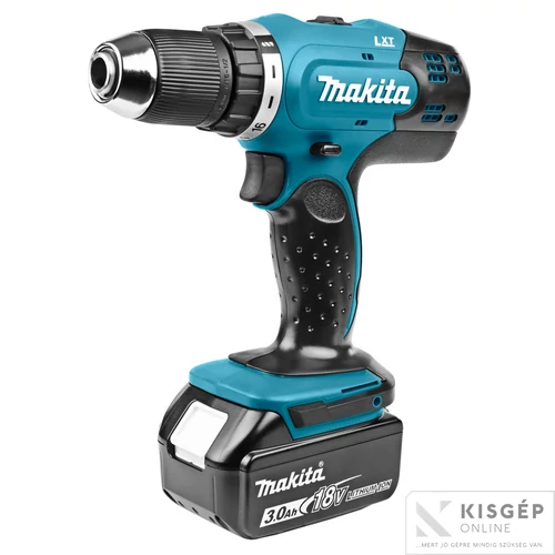 Makita DDF453RFE 18V LXT Li-ion 42Nm fúró-csavarbehajtó 2x3,0Ah