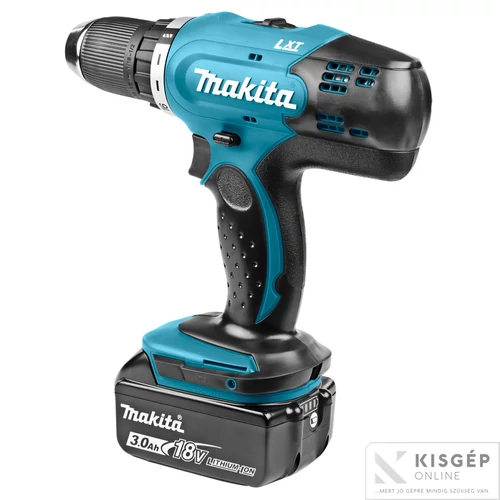 Makita DDF453RFE 18V LXT Li-ion 42Nm fúró-csavarbehajtó 2x3,0Ah