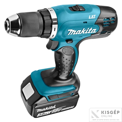 Makita DDF453RFE 18V LXT Li-ion 42Nm fúró-csavarbehajtó 2x3,0Ah