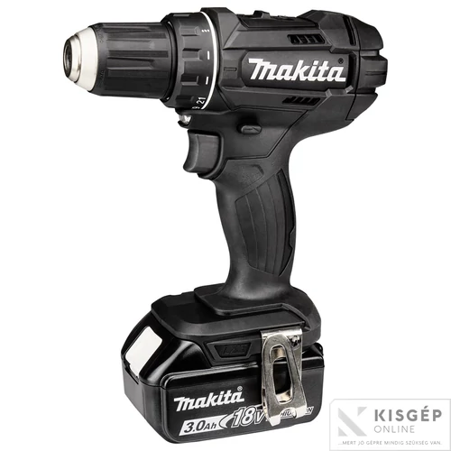 Makita DDF482RFEB 18V LXT Li-ion 62Nm Akkus fúró-csavarbehajtó 2x3,0Ah FEKETE
