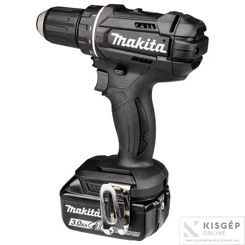 Makita DDF482RFEB 18V LXT Li-ion 62Nm Akkus fúró-csavarbehajtó 2x3,0Ah FEKETE