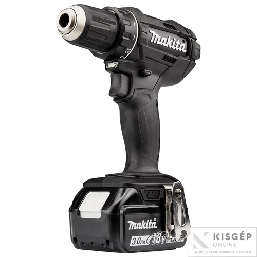 Makita DDF482RFEB 18V LXT Li-ion 62Nm Akkus fúró-csavarbehajtó 2x3,0Ah FEKETE