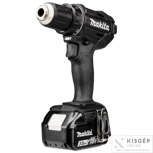 Makita DDF482RFEB 18V LXT Li-ion 62Nm Akkus fúró-csavarbehajtó 2x3,0Ah FEKETE
