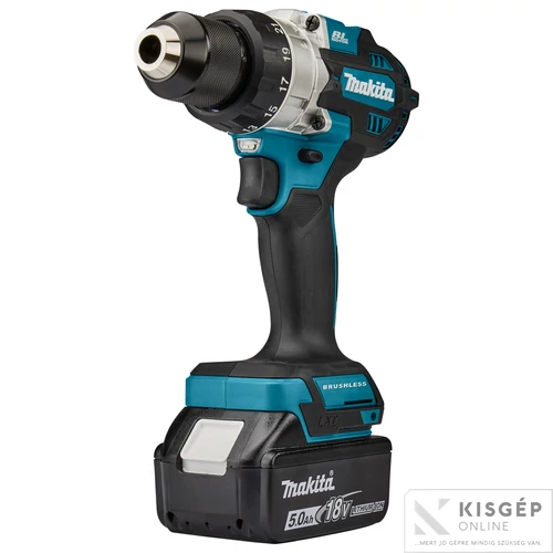 Makita DDF486RTJ 18V LXT Li-ion BL 130Nm fúró-csavarbehajtó 2x5,0Ah