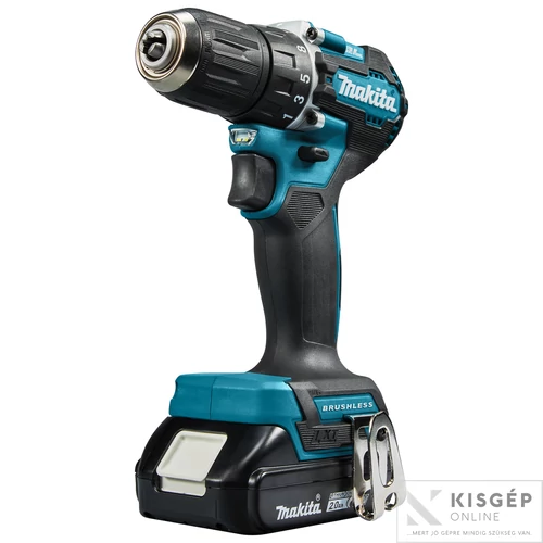 Makita DDF487RAJ 18V LXT Li-ion BL 40Nm fúró-csavarbehajtó 2x2,0Ah