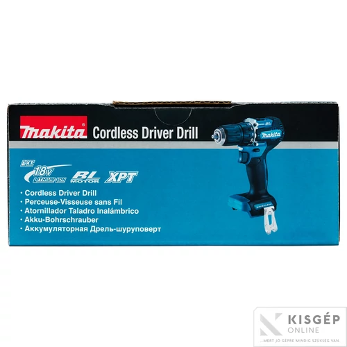 Makita DDF487Z 18V LXT Li-ion BL 40Nm fúró-csavarbehajtó Z