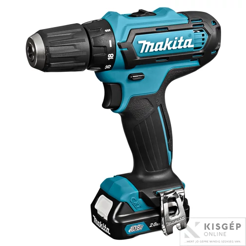 Makita DF331DSAE 10,8V CXT Li-ion 30Nm fúró-csavarbehajtó 2x2,0Ah