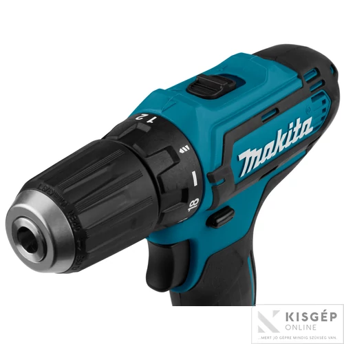 Makita DF331DSAE 10,8V CXT Li-ion 30Nm fúró-csavarbehajtó 2x2,0Ah