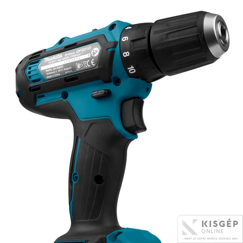 Makita DF331DSAE 10,8V CXT Li-ion 30Nm fúró-csavarbehajtó 2x2,0Ah