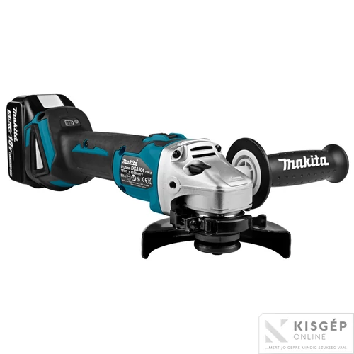Makita DGA504RTJ 18V LXT Li-ion BL 125mm sarokcsiszoló 2x5,0Ah