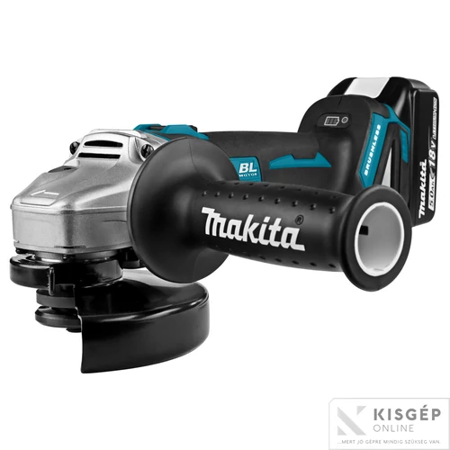 Makita DGA504RTJ 18V LXT Li-ion BL 125mm sarokcsiszoló 2x5,0Ah