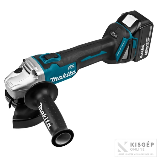 Makita DGA504RTJ 18V LXT Li-ion BL 125mm sarokcsiszoló 2x5,0Ah