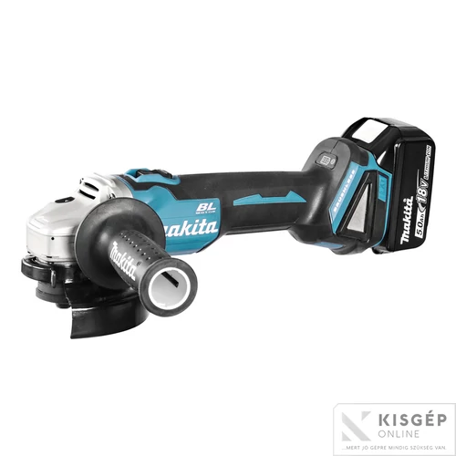 Makita DGA506RTJ 18V LXT Li-ion BL 125mm sarokcsiszoló 2x5,0Ah + FÉK