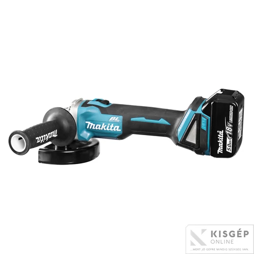 Makita DGA506RTJ 18V LXT Li-ion BL 125mm sarokcsiszoló 2x5,0Ah + FÉK