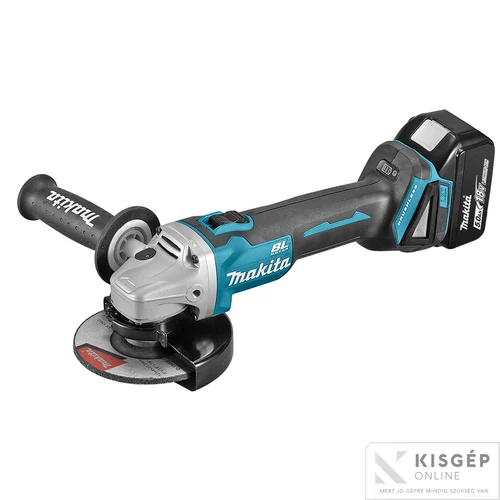 Makita DGA506RTJ 18V LXT Li-ion BL 125mm sarokcsiszoló 2x5,0Ah + FÉK