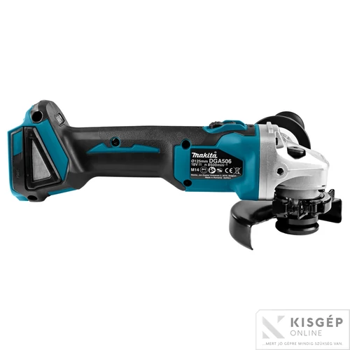 Makita DGA506RTJ 18V LXT Li-ion BL 125mm sarokcsiszoló 2x5,0Ah + FÉK