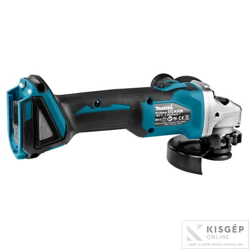 Makita DGA506RTJ 18V LXT Li-ion BL 125mm sarokcsiszoló 2x5,0Ah + FÉK