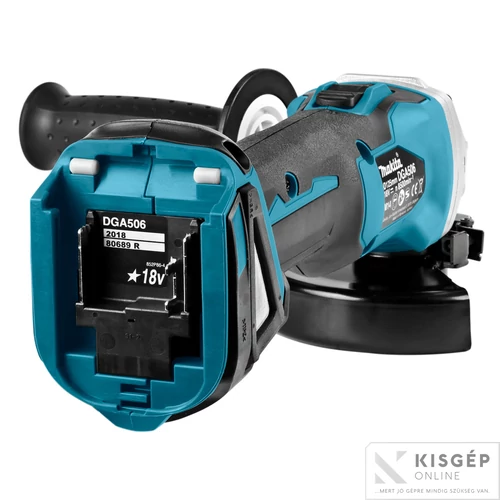 Makita DGA506RTJ 18V LXT Li-ion BL 125mm sarokcsiszoló 2x5,0Ah + FÉK