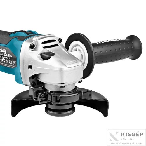 Makita DGA506RTJ 18V LXT Li-ion BL 125mm sarokcsiszoló 2x5,0Ah + FÉK