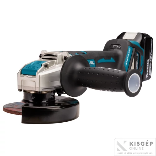 Makita 18V LXT Li-ion BL 125mm X-LOCK sarokcsiszoló ford+fék 2x5,0Ah