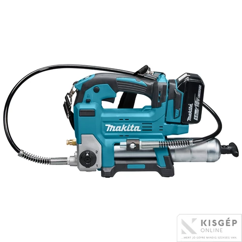 Makita DGP180RT 18V LXT Li-ion BL 2 seb zsírzógép 1x5,0Ah