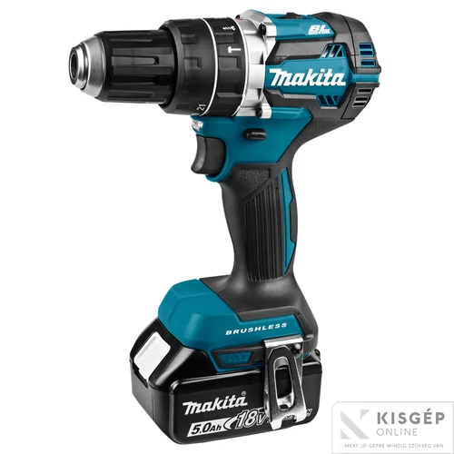 Makita DHP484RTJ 18V LXT Li-ion BL 60Nm ütvefúró-csavarbehajtó 2x5,0Ah