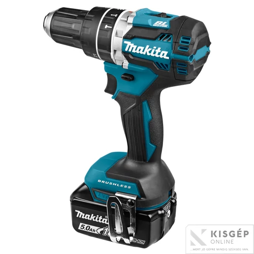Makita DHP484RTJ 18V LXT Li-ion BL 60Nm ütvefúró-csavarbehajtó 2x5,0Ah