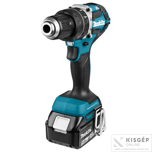 Makita DHP484RTJ 18V LXT Li-ion BL 60Nm ütvefúró-csavarbehajtó 2x5,0Ah