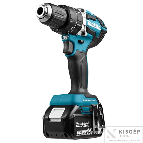 Makita DHP484RTJ 18V LXT Li-ion BL 60Nm ütvefúró-csavarbehajtó 2x5,0Ah