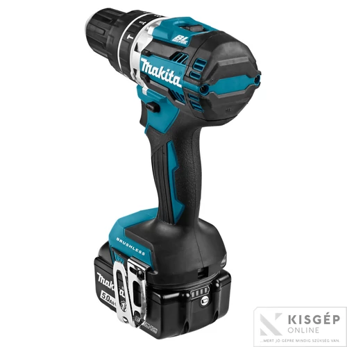 Makita DHP484RTJ 18V LXT Li-ion BL 60Nm ütvefúró-csavarbehajtó 2x5,0Ah