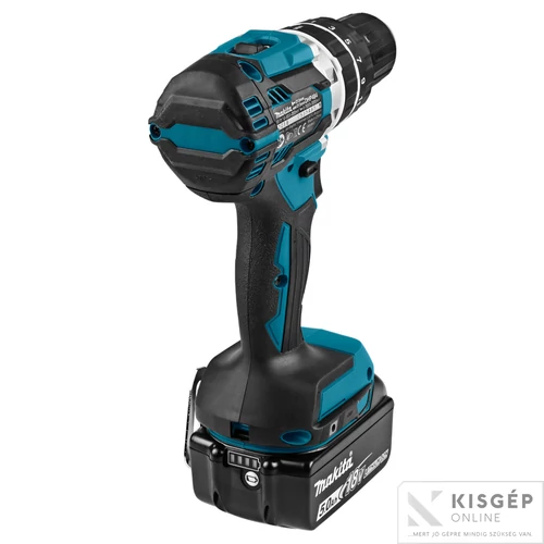 Makita DHP484RTJ 18V LXT Li-ion BL 60Nm ütvefúró-csavarbehajtó 2x5,0Ah
