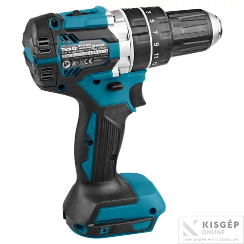 Makita DHP484Z 18V LXT Li-ion BL 60Nm ütvefúró-csavarbehajtó | Akku és töltő nélkül