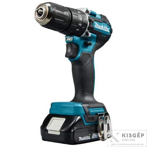 Makita DHP487RAJ 18V LXT Li-ion BL 40Nm ütvefúró-csavarbehajtó 2x2,0Ah