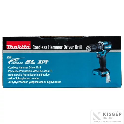 Makita DHP487Z 18V LXT Li-ion BL 40Nm ütvefúró-csavarbehajtó Z
