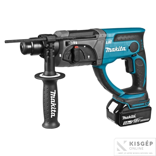 Makita DHR202RTJ 18V LXT Li-ion 2,0J SDS-Plus fúró-vésőkalapács 2x5,0Ah