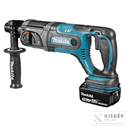 Makita DHR241RTJ 18V LXT Li-ion 2,0J SDS-Plus fúró-vésőkalapács 2x5,0Ah