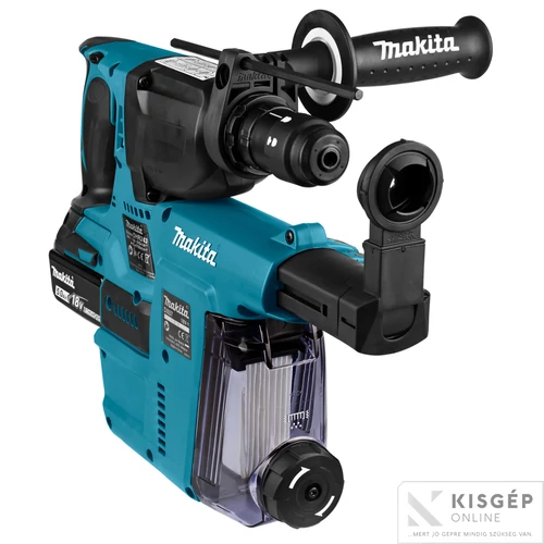 Makita DHR243RTJW 18V LXT Li-ion BL 2,0J SDS-Plus fúró-vésőkalapács cst 2x5,0Ah