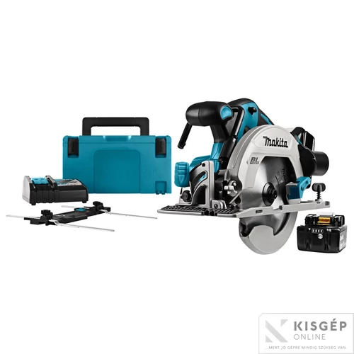 Makita DHS680RTJ 18V LXT Li-ion BL 165mm körfűrész 2x5,0Ah