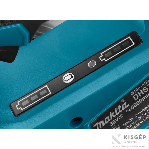 Makita DHS782Z 2x18V LXT Li-ion BL ADT 190mm körfűrész Z