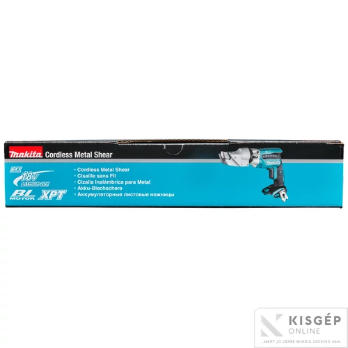 Makita DJS131Z 18V LXT Li-ion 1.3mm lemezvágó olló Z