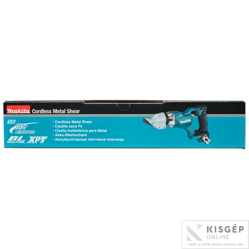 Makita DJS200Z 18V LXT Li-ion 1.6-2.0mm lemezvágó Z