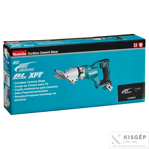 Makita DJS800Z 18V LXT Li-ion 13mm BETONYP vágó Z