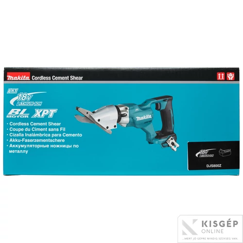 Makita DJS800Z 18V LXT Li-ion 13mm BETONYP vágó Z