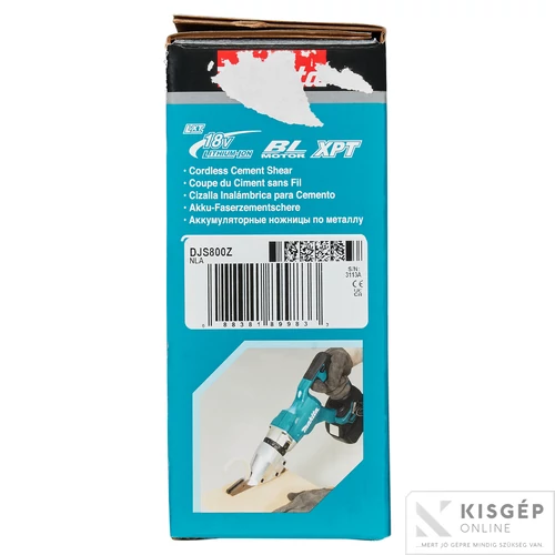 Makita DJS800Z 18V LXT Li-ion 13mm BETONYP vágó Z