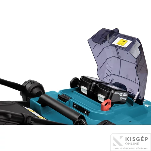 Makita DLM382PT2 38cm 2x18V LXT Li-ion fűnyíró 2x5,0Ah+DT